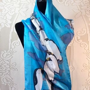 Symphony |  Italian Made Penguin Scarf/Head Wrap